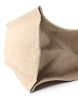 Linen Calfskin Small Rive Gauche Tote Greggio Natural