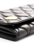 Nappa Padded Wallet On Chain Black