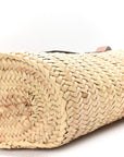 Raffia Large Basket Tote Bag Natural Tan