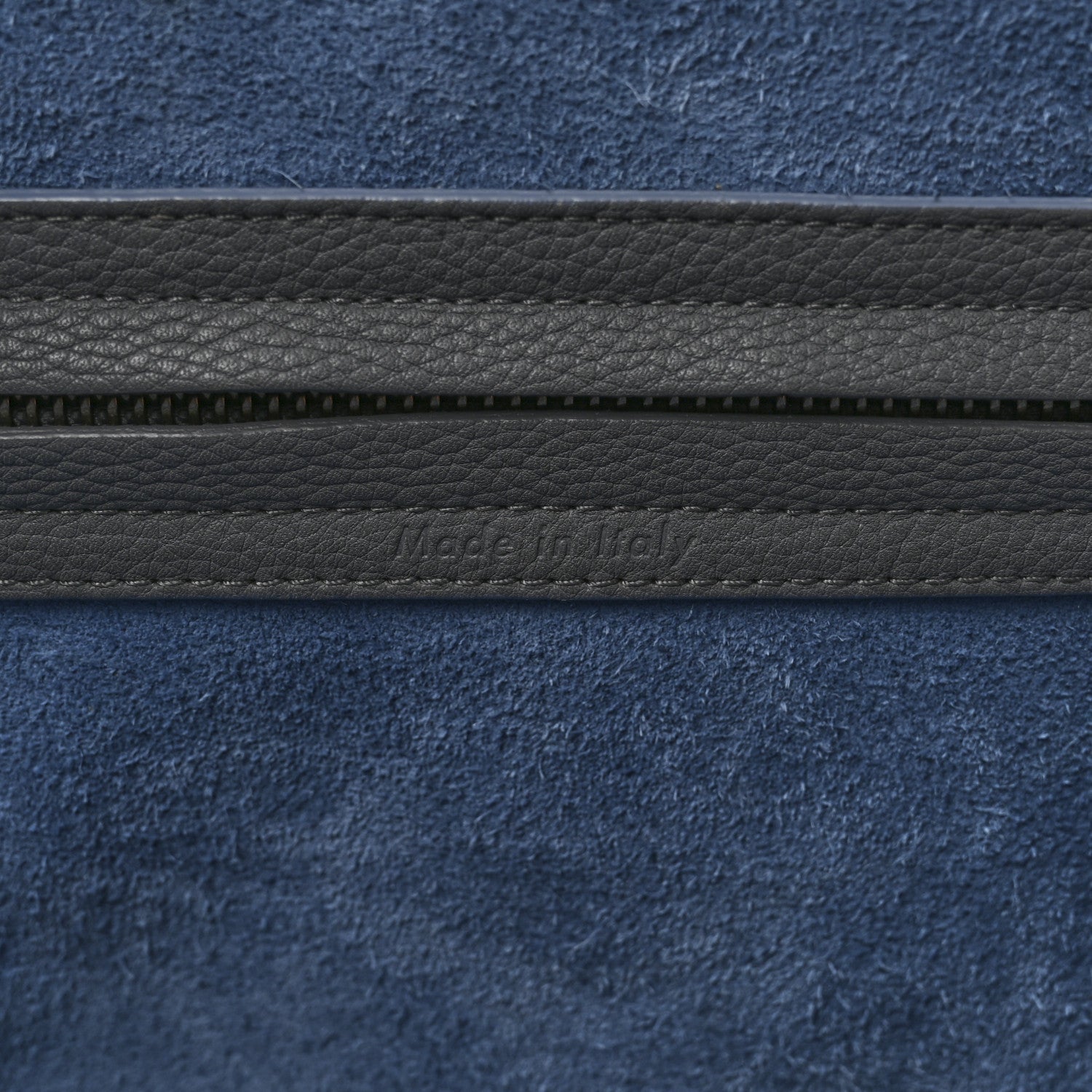 Baby Grained Calfskin Medium Phantom Luggage Kohl