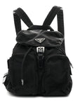 Nylon Vela Medium Backpack Black