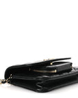 Caviar Quilted Business Affinity Clutch With Chain Black