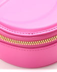 Calfskin CD Signature Oval Crossbody Camera Bag Rani Pink