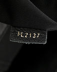 Lambskin Flower Quilted Palm Springs Backpack PM Black