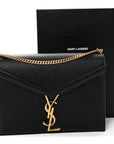 Grain De Poudre Monogram Cassandra Clasp Bag Black Rouge Legion