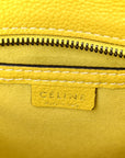 Drummed Calfskin Nano Luggage Citron