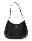 Spazzolato Cleo Adjustable Strap Shoulder Bag  Black