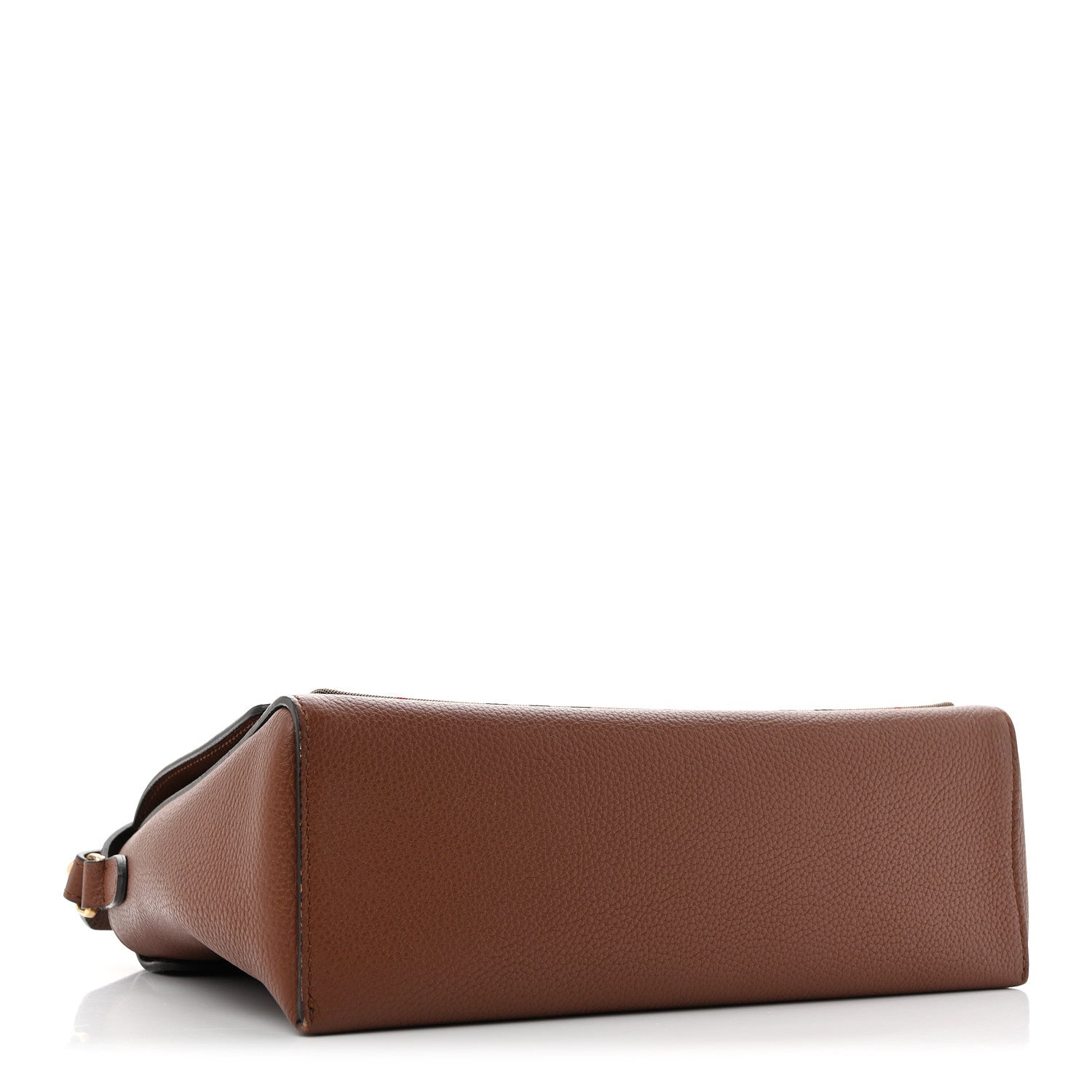 Calfskin Vintage Check Note Crossbody Bag Tan