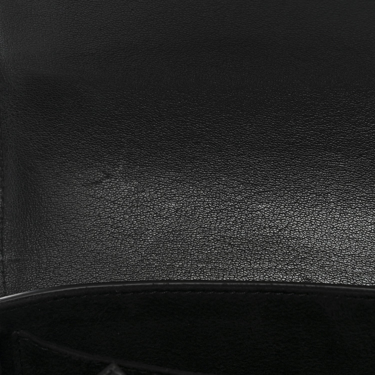 Lambskin Tag Mini Bag Black