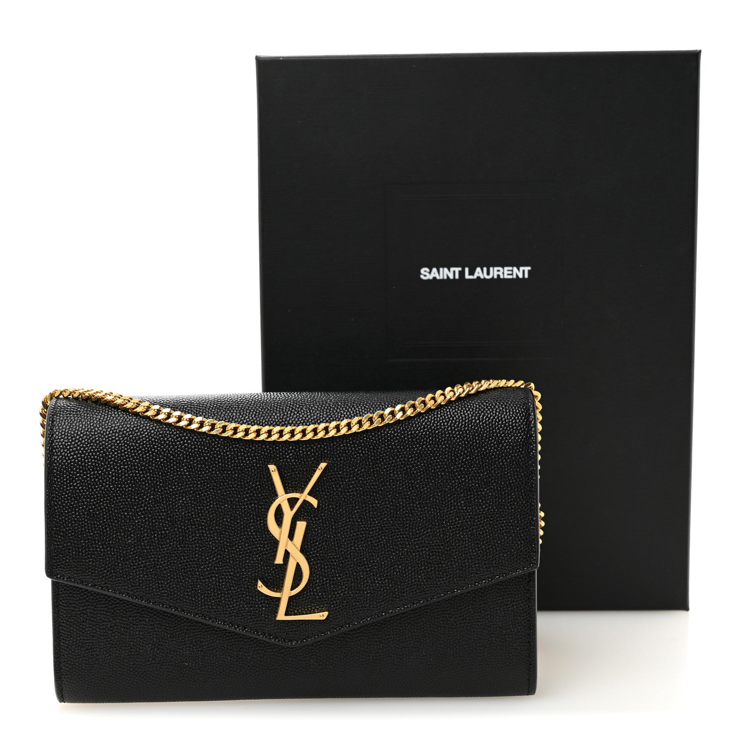 Grain de Poudre Uptown Chain Wallet Black