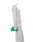 Butter Calfskin The Mini Pouch Parakeet
