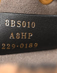 Shearling Vitello Dolce F is FNDI Macro FF 1974 Mini Mon Tresor Bucket Bag Tobacco Black