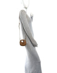 Nappa Matelasse Micro Wander Hobo Caramel