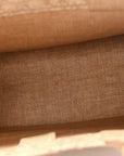 Raffia Cannage Medium Book Tote Natural