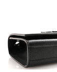 Grain De Poudre Small Monogram Monochrome Kate Satchel Black