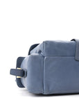 Nappa Medium Explore Shoulder Bag Aviation Blue