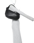 Nappa Intrecciato Small Jodie Black