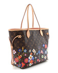LV X TM Monogram Flowers Neverfull MM