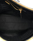 Saffiano Lux Extra Large Galleria Double Zip Tote Black