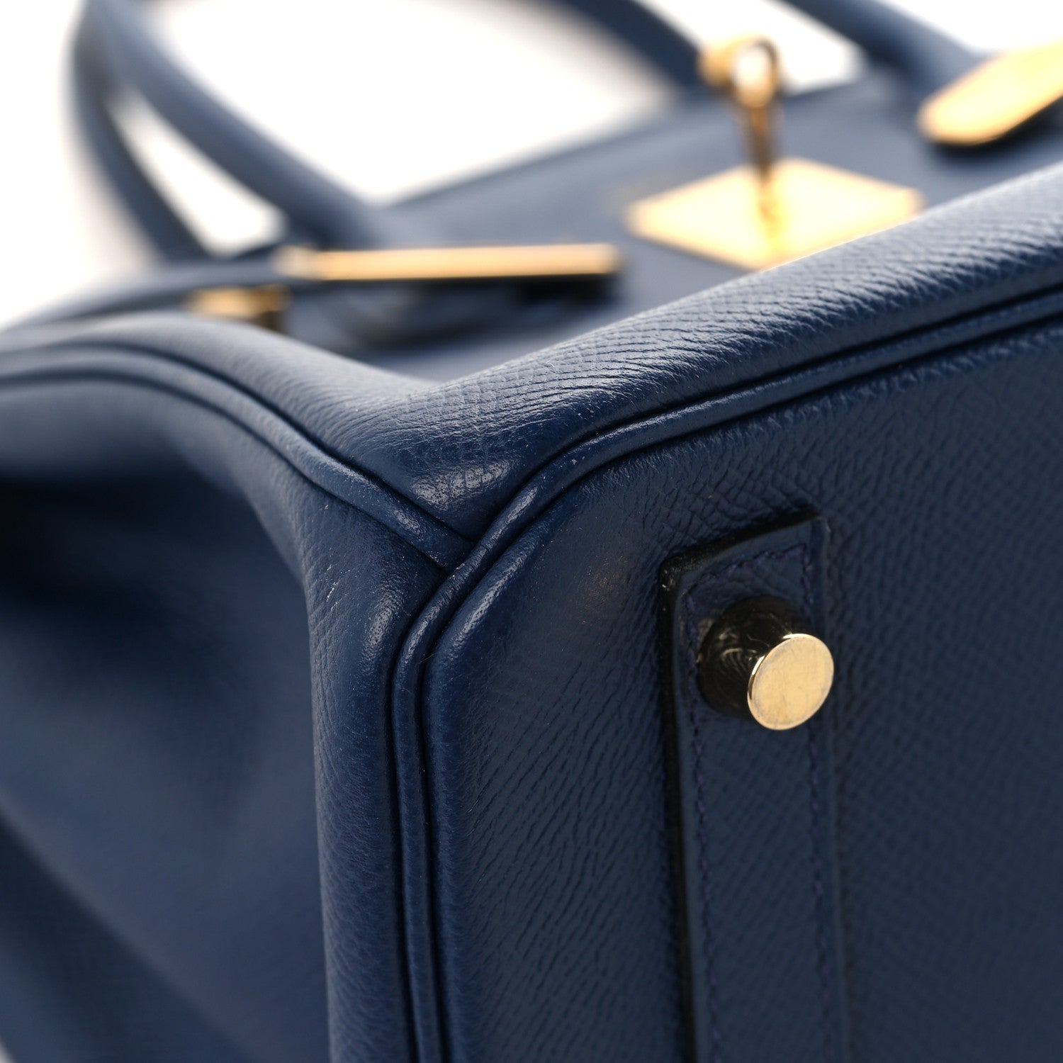 Epsom Birkin 30 Bleu Saphir