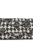 Tweed Camellia Quilted 2.55 Reissue 226 Flap Ecru