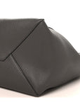 Soft Grained Calfskin Medium Belt Cabas Phantom Grey