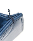 Galuchat Stingray Small Boy Flap Blue