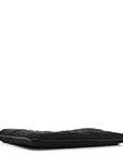 Re-Nylon Tessuto Impuntu Quilted Re-Edition 1995 Chaine Pouch Black