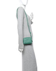 Nappa Intrecciato Candy Loop Camera Bag Mermaid