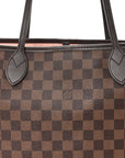 Damier Ebene Neo Neverfull MM Rose Ballerine