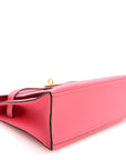 Swift Kelly Pochette Clutch Rose Azalee