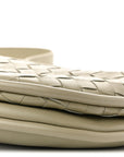 Nappa Intrecciato Small Gemelli Multipocket Bag Travertine Muse