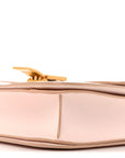 Liege Calfskin Medium Classic Box Flap Bag Pale Pink