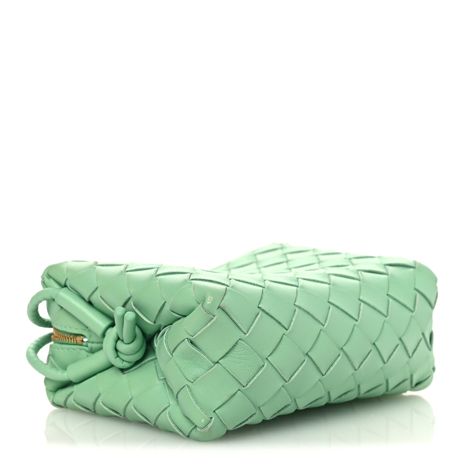 Nappa Intrecciato Mini Loop Camera Bag Siren