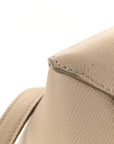 Grained Calfskin Micro Belt Bag Light Taupe