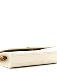 Grain De Poudre Small Monogram Kate Satchel Crema Soft