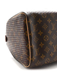 Monogram Perforated Speedy 30 Fuchsia