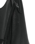 Saffiano Lux Re-Edition 2005 Shoulder Bag Black