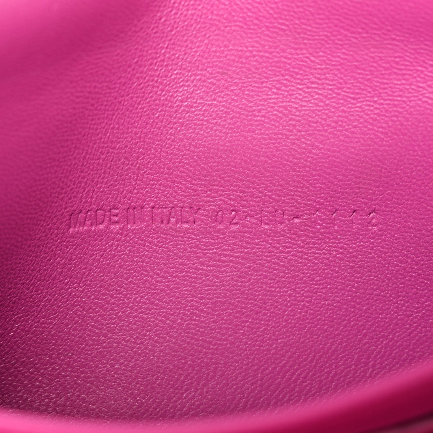 Lambskin Cannage Miss D1OR Promenade Pouch Fuchsia