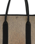 Toile H Buffle Skipper Garden Party 36 MM Tote Black