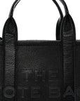 Grained Calfskin Small The Tote Bag Black