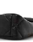 Lambskin Quilted Medium CHNL 19 Flap Dark Brown