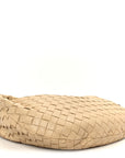 Nappa Intrecciato Teen Jodie Hobo Porridge