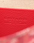 Goyardine Le Jardin Plumet Wallet Clutch Fuchsia