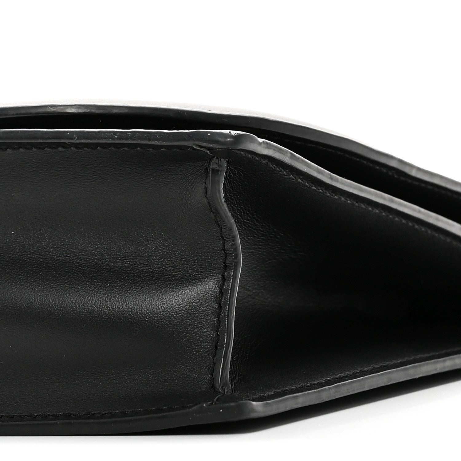 Calfskin DG Logo Flap Crossbody Bag Black