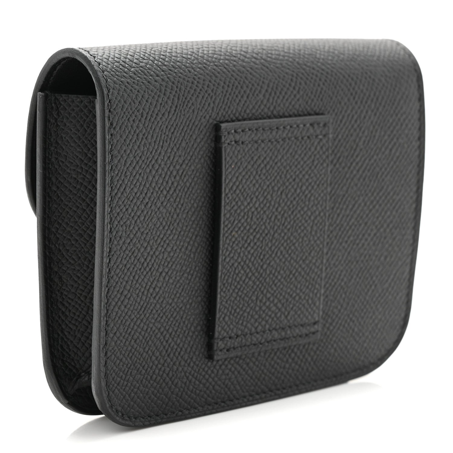 Epsom Lizard Constance Slim Wallet Black