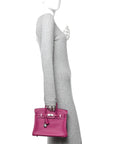 Swift Birkin 25 Rose Pourpre