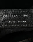 Canvas Calfskin Classic Monogram Cassandra Natural Black