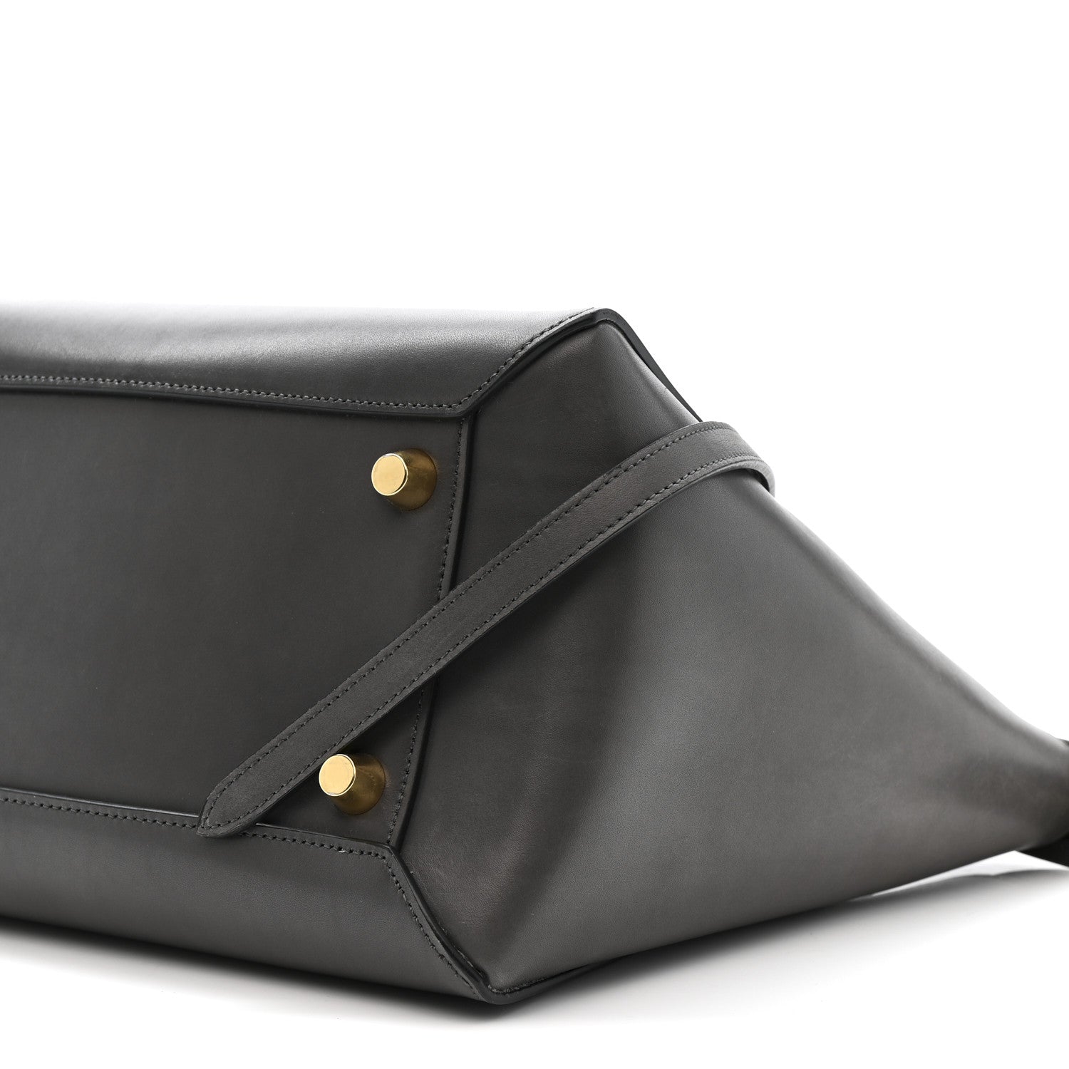 Smooth Calfskin Mini Belt Bag Grey