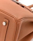 Togo Swift Officier Birkin 30 Gold Ambre